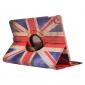 360 Degree Rotatary Retro UK Flag Pattern Leather Case for iPad Pro 9.7inch