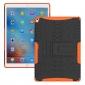 Hyun Texture ShockProof Dual Layer Hybrid Stand Protective Case For iPad Pro 9.7inch - Orange