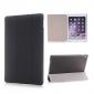 Ultra-Slim Transparent Plastic And PU Leather Smart Cover for iPad Pro 9.7 inch  - Black