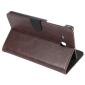 Crazy Horse PU Leather Wallet Flip Stand Smart Case Cover for Samsung Galaxy Tab A 7.0 T280 - Coffee