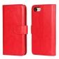 2in1 Magnetic Removable Detachable Leather Wallet Cover Case For iPhone 7 Plus 5.5 inch - Red
