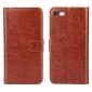 Crazy Horse Magnetic PU Leather Flip Case Inner TPU Cover for iPhone 7 Plus 5.5 inch - Brown
