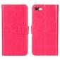 Crazy Horse Magnetic PU Leather Flip Case Inner TPU Cover for iPhone 7 Plus 5.5 inch - Rose