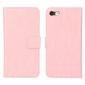 Crazy Horse Magnetic PU Leather Flip Case Inner TPU Frame for iPhone SE 2020 / 7 4.7 inch - Pink