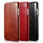 For iPhone 13 Pro Max Wallet Case ICARER Genuine Leather Flip Cover