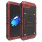 IP68 Waterproof / Dust Proof / Shockproof Aluminum Metal Case for iPhone SE 2020 / 7 4.7inch - Red