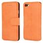 Matte Frosted Flip Leather Stand Wallet Case for iPhone SE 2020 / 7 4.7 inch - Orange