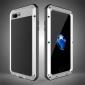 Shockproof Aluminum Metal Cover & Gorilla Glass Screen Protector Case for iPhone 7 Plus - Silver