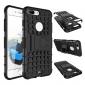 Shockproof Dual Layer Hybrid Armor Kickstand Protective Case for iPhone 7 Plus 5.5inch - Black