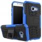 Shockproof Armor Kickstand Hybrid Protective Cover Case For Samsung Galaxy A7 (2017)  - Blue