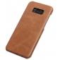 Genuine Leather Matte Back Hard Case Cover for Samsung Galaxy S8 S8 Plus Note 8