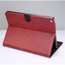 Crazy Horse PU Leather Folio Case Magnetic Closure Smart Cover With Stand For New iPad 9.7 2017 - Wine Red