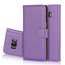 Genuine Leather Card Holder Wallet Flip Stand Cover Case For Samsung Galaxy S8+ Plus - Purple