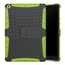 Rugged Armor Shockproof Dual Layer Protective Kickstand Case For Apple iPad 9.7 (2017) - Green