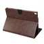 Crazy Horse Leather Folio Stand Case Cover For iPad Pro 10.5-inch - Dark Brown