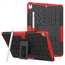 Rugged Armor TPU Hard Hybrid ShockProof Stand Case Cover For iPad Pro 10.5 inch - Red