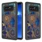 Hybrid Dual Layer Shockproof Defender Phone Case Cover For Samsung Galaxy Note 8 - Gear Wheel