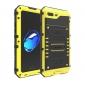 IP68 Waterproof Shockproof Aluminum Metal Case for iPhone 8 Plus 5.5inch - Yellow