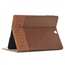 Leather Wallet Stand Folio Flip Smart Case for Samsung Galaxy Tab S3 9.7Inch T820/T825 - Light Brown