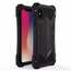 R-JUST Armor Aluminum  Waterproof Shockproof  Case for iPhone XS / X - Black