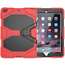 Shockproof Rugged Cover Three Layer Hard PC+Silicone Case For New iPad 9.7Inch 2017 - Red