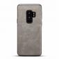 Luxury PU Leather Shockproof Slim Case Cover For Samsung Galaxy S9+ Plus - Light Gray