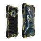 Aluminum Metal Bumper Silicone TPU Rugged Hard Shockproof Carbon Fiber Case for Samsung Galaxy S9 - Army Green
