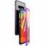For Samsung Galaxy S10 Magnetic Adsorption Metal Frame + Tempered Glass Back Case - Blakc&Purple