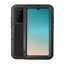 Shockproof Dropproof Dustproof Aluminum Metal Case Cover for Huawei P30 - Black