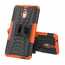 For Nokia 2.1 Rugged Armor Rubber Heavy Duty Hybrid Shockproof Cover Case - Orange