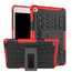 For iPad Mini 5 ShockProof Case Rugged Armor Cover - Red