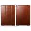 Case for iPad Air 10.5" 2019 ICARER Vintage Series Genuine Leather - Brown