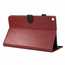 For Samsung Galaxy Tab A (2019) 10.1" SM-T510/T515 Crazy Horse Grain Leather Stand Flip Case - Wine Red