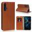 For Huawei Honor 20 Crazy Horse Wallet Flip Genuine Leather Case - Brown