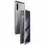 For Samsung Galaxy Note 10 Luxury Double Side Glass 360° Metal Magnetic Case - Silver