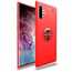For Samsung Galaxy Note 10 S20 Ultra Plus Finger Ring Holder Case Cover - Red