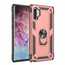 For Samsung Galaxy Note10 ShockProof Armor Magnetic Stand Case Cover - Rose Gold