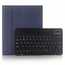 For iPad 7th 8th 9th Gen 10.2" 2 in 1 ABS Ultra-thin Bluetooth Keyboard Leather Case - Navy Blue