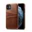 For iPhone 12 Mini 11 Pro Shockproof Leather Wallet Credit Card Slot Back Case Cover