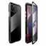 Magnetic Absorption Double Side Tempered Glass Metal Case Cover For iPhone 11 Pro - Black