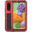 Dropproof Metal Aluminum Silicone Case for Samsung Galaxy A90 5G Shockproof Cover - Red