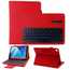 For Samsung Galaxy Tab A 10.1 T510 T515 Detachable Bluetooth Keyboard Case Cover - Red