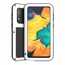 For Samsung Galaxy A40S - Love Mei Powerful Shockproof Aluminium Metal Cover Case  - White