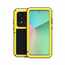 For Samsung Galaxy S20 Ultra - LOVEMEI Gorilla Glass Aluminum Metal Case Cover - Yellow