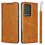 For Samsung Galaxy S20 Ultra - Wallet Leather Flip Card Stand Case Cover - Brown