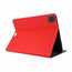 For iPad Pro 11" 2020 Stand Folio PU Leather Case - Red