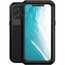 For iPhone 12 Pro Max Case Shockproof Dust/Dirt Proof Aluminum Metal Silicone Tempered Glass Cover