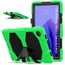 For Samsung A7 10.4 Case T500 Rugged Stand Protective Cover - Green