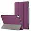 For iPad Pro 11 Case 2021 Tri-fold Leather Tablet Stand Flip Cover - Purple