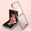 For Samsung Galaxy Z Flip 3 5G Shockproof Slim Plating Clear Case Cover